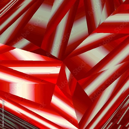 Wallpaper Mural Abstract background. Colorful geometric mosaic. It consists of square shapes of different color and size. Graphic design element. Torontodigital.ca