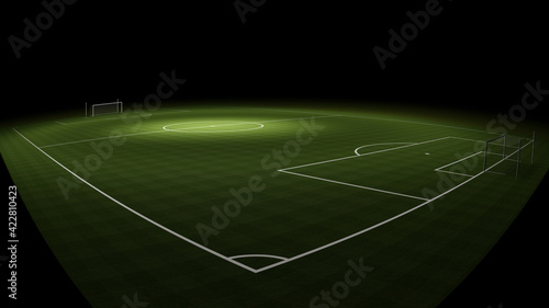 Football field at night © dragancfm