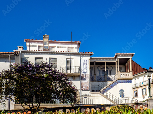  View of the museum of Almeida Moreira in Viseu, Portugal photo