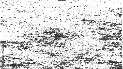 Grunge overlays vector. Paint textures with splay effect and ink splashes. Scratches and damage marks. Urban grunge Vector illustration.