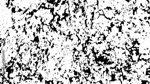 Grunge overlays vector. Paint textures with splay effect and ink splashes. Scratches and damage marks. Urban grunge Vector illustration.