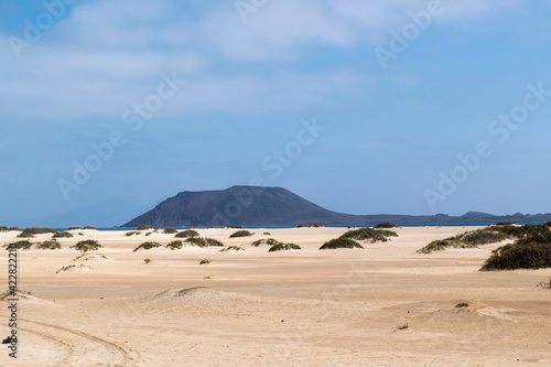 sand dunes in Fuerteventura 