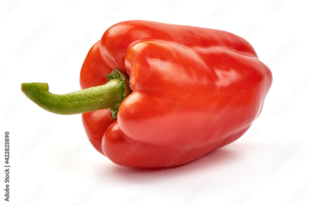 Fresh paprika, Bell Pepper, isolated on white background. High resolution image Fresh paprika, Bell Pepper, isolated on white background. High resolution image
