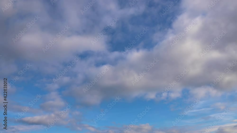 Beautiful time-lapse of clouds in the sky Beautiful time-lapse of clouds in the sky