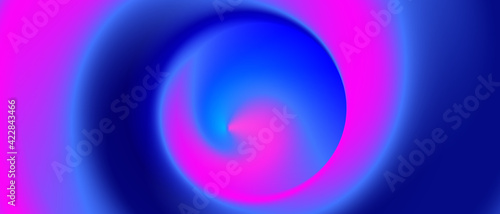 Abstract colorful radial gradient background. Cool trendy circle abstraction. Futuristic holographic illustration. vector design.