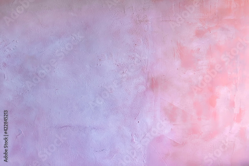 Blue and pink texture background wall with Venetian plaster