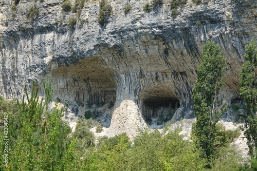 Felsen am Gorges du Toulourenc