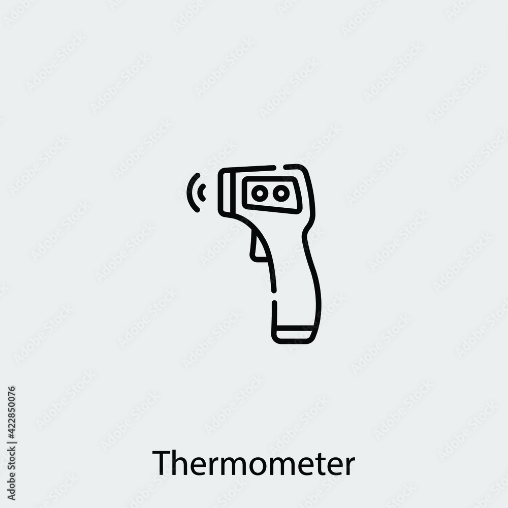 thermometer icon vector sign symbol thermometer icon vector sign symbol