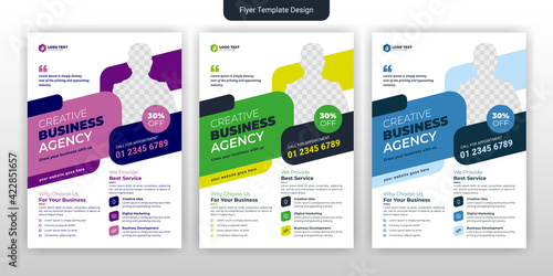 Creative Corporate & Business Flyer Brochure Template Design, abstract business flyer, vector template design. Brochure design, cover, annual report, poster, flyer