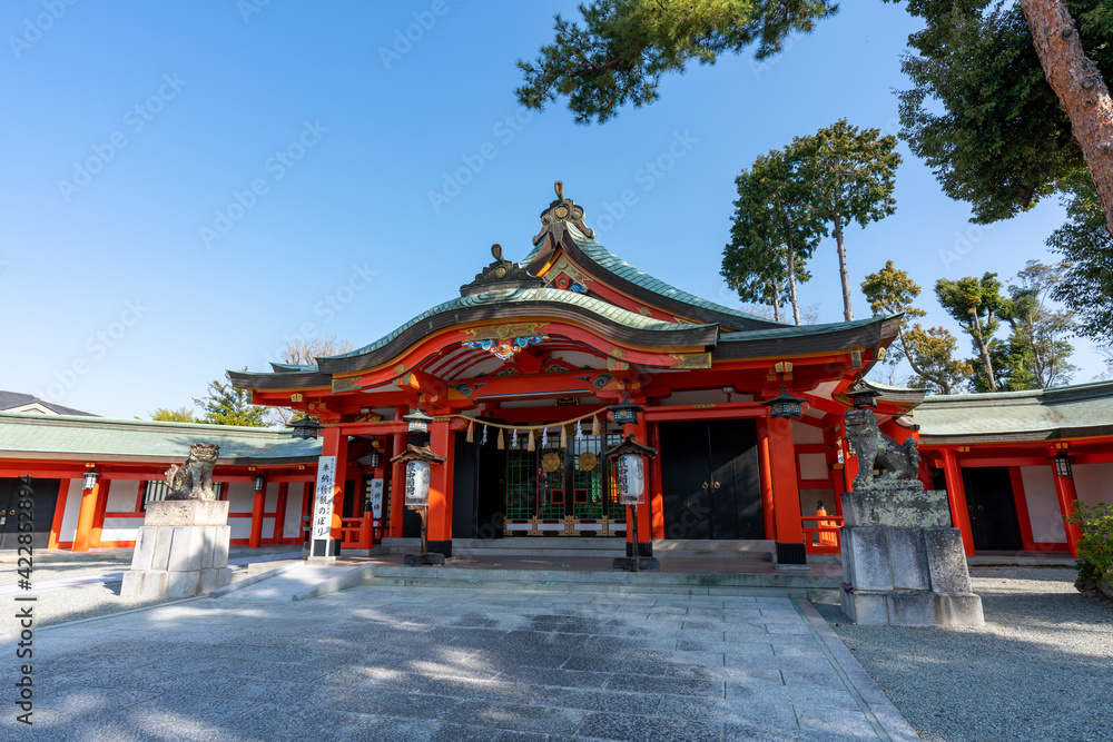 Naklejka premium [大阪府]豊中稲荷神社