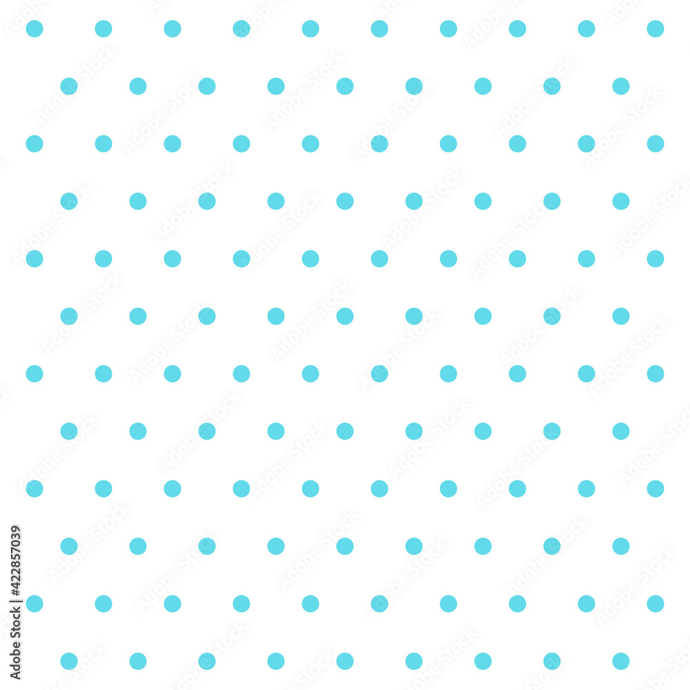 Easter pattern polka dots. Template background in blue and white polka dots . Seamless fabric texture. Vector illustration Easter pattern polka dots. Template background in blue and white polka dots . Seamless fabric texture. Vector illustration