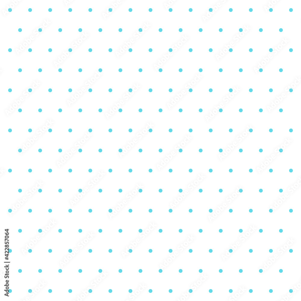 Easter pattern polka dots. Template background in blue and white polka dots . Seamless fabric texture. Vector illustration Easter pattern polka dots. Template background in blue and white polka dots . Seamless fabric texture. Vector illustration