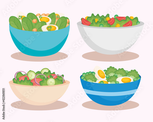 healthy bowls design
