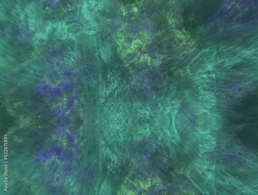 Fototapeta premium Imaginatory fractal background generated Image
