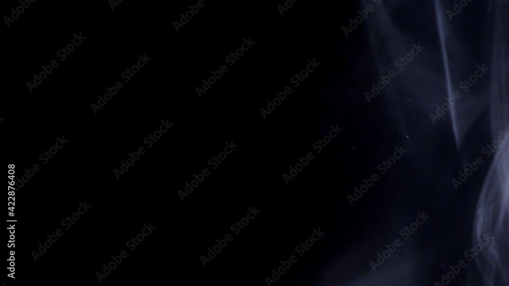 Animated atmospheric smoke or fog on the right for the video overlay background Animated atmospheric smoke or fog on the right for the video overlay background