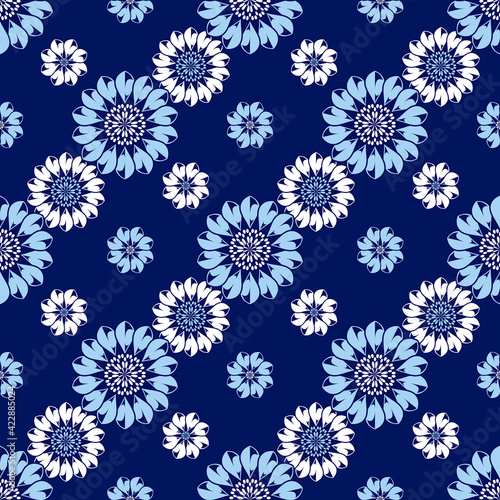 african seamless pattern, picture art and abstract background.