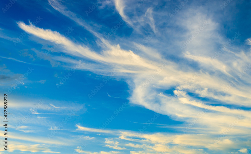 beautiful sky with clouds background, Sky with clouds weather nature cloud blue,. Blue sky with clouds and sun, Clouds At Sunrise..