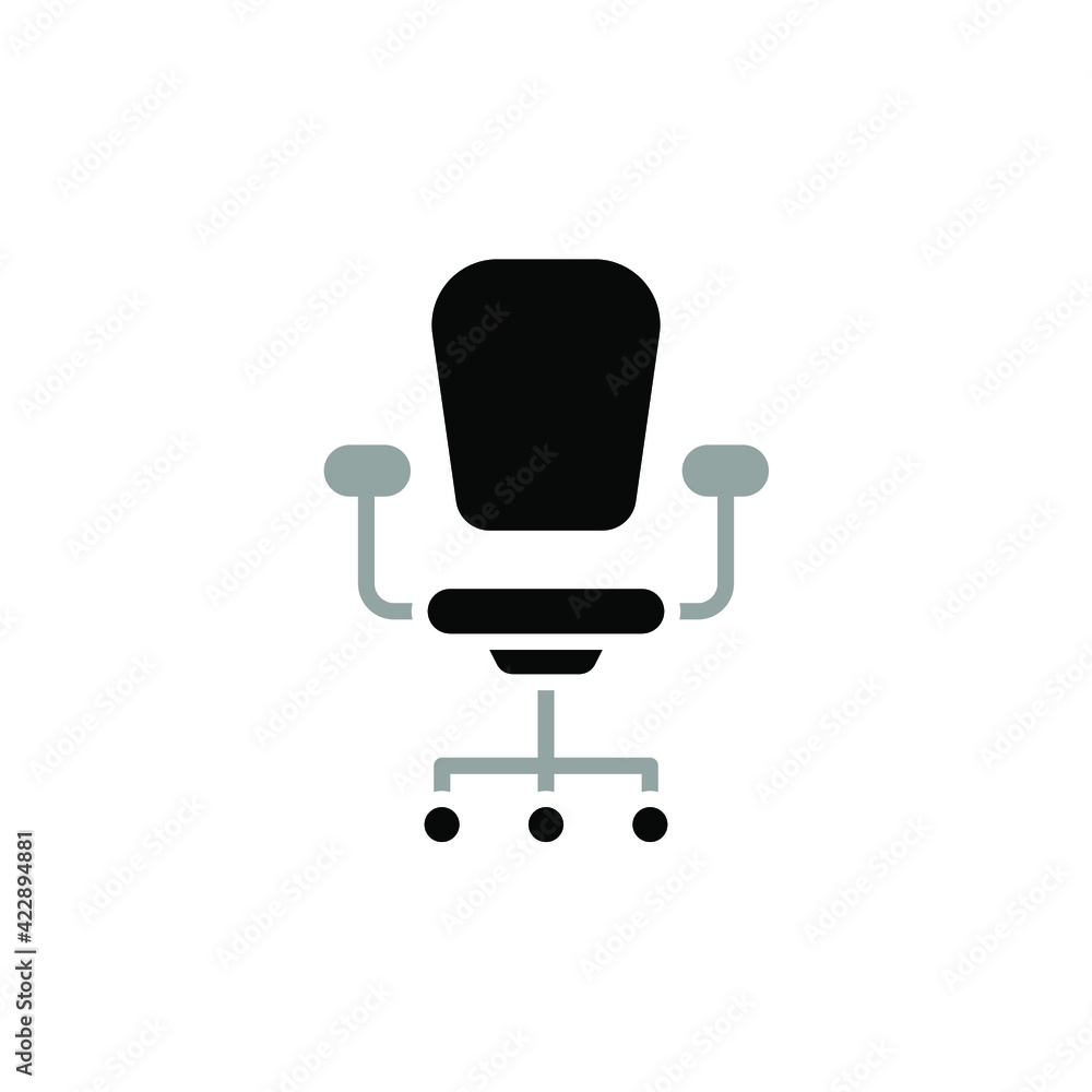 Illustration Vector graphic of chair icon Illustration Vector graphic of chair icon