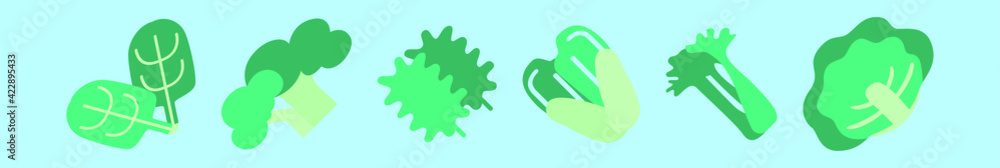 set of fresh vegetable cartoon icon design template with carrot. vector illustration isolated on blue background set of fresh vegetable cartoon icon design template with carrot. vector illustration isolated on blue background