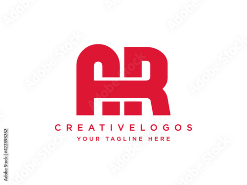 Letter AR Logo, Alphabet AR Letter Logo, Initials AR Letter Logo, Premium Business Logo Template