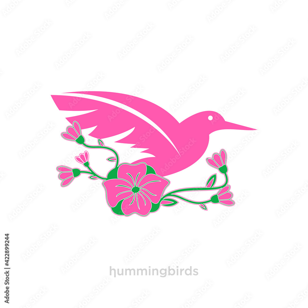 Hummingbird flower Hummingbird flower