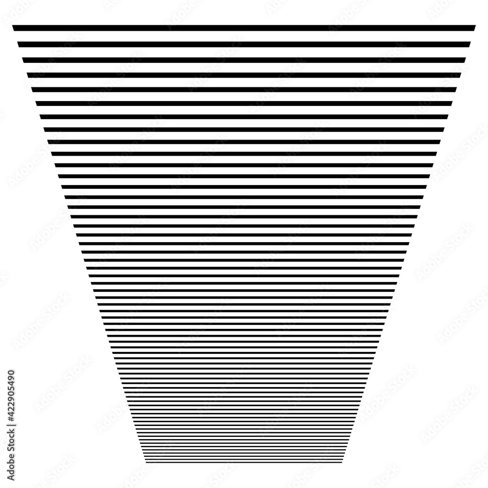 Lines, stripes in 3d perspective. Lines vanishing into horizon. Dynamic angled line Lines, stripes in 3d perspective. Lines vanishing into horizon. Dynamic angled line