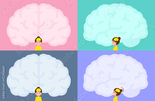 flat type Bun hair mom_brain-frame