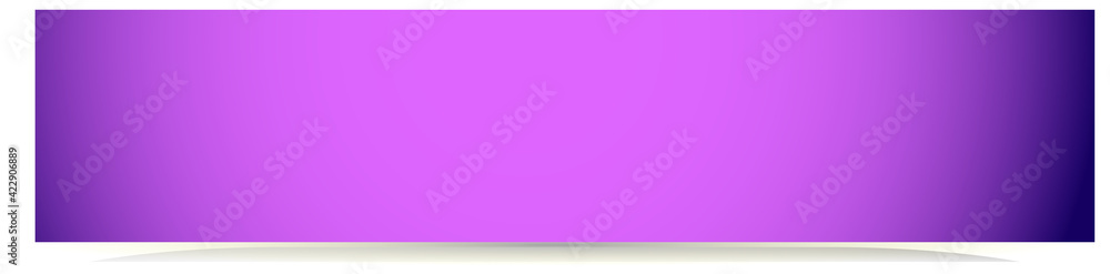 Empty colorful  button, banner shapes