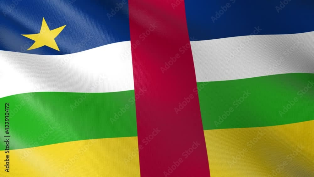 Flag of The Central African Republic. Flag's footages are rendered in real 3D software. Perfect for TV, Movies, social, HUD, presentations, webs etc. Flag of The Central African Republic. Flag's footages are rendered in real 3D software. Perfect for TV, Movies, social, HUD, presentations, webs etc.