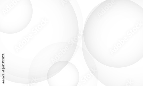 Abstract white circle background poster with dynamic. technology network Vector illustration.