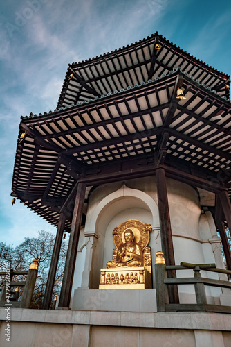 Battersea park in London uk photo