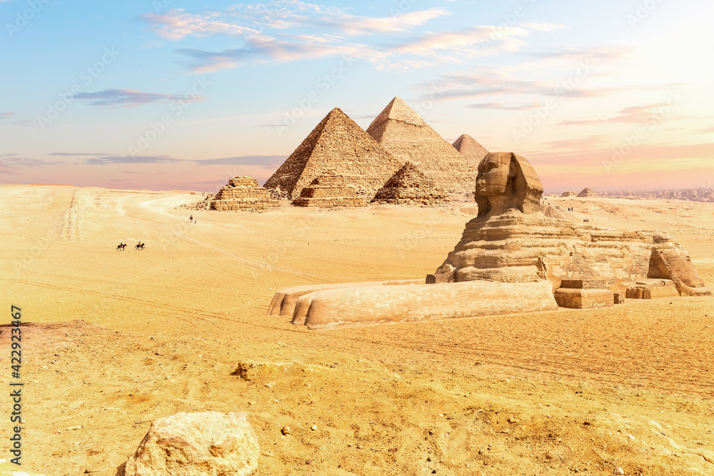 The Pyramids of Egypt and the Great Sphinx, Giza