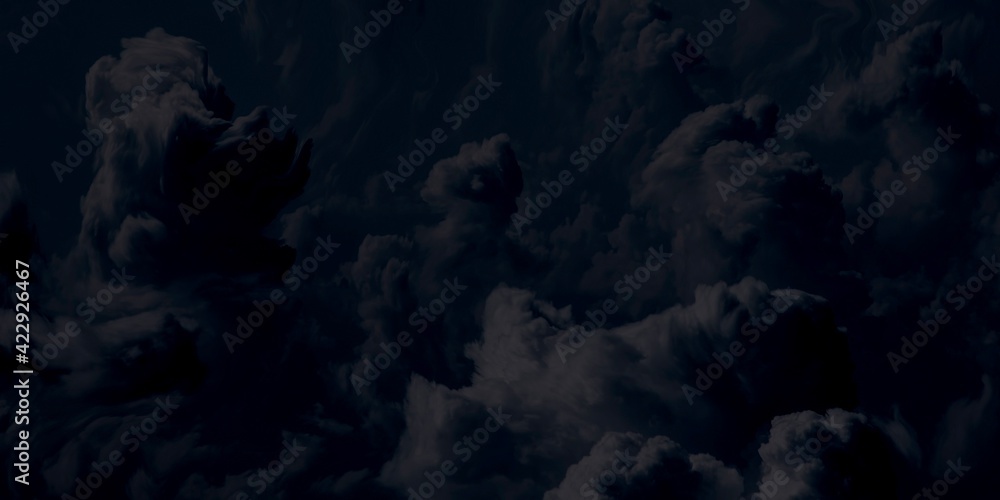 dark blue sky and clouds at night, marble background effect dark blue sky and clouds at night, marble background effect