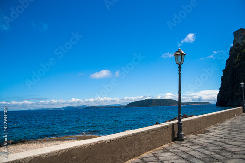 Sunny Italian Mediterranean coast, Ischia Island