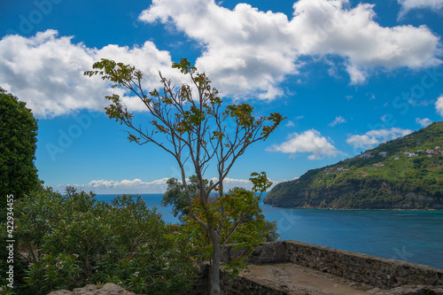 Sunny Italian Mediterranean coast, Ischia Island