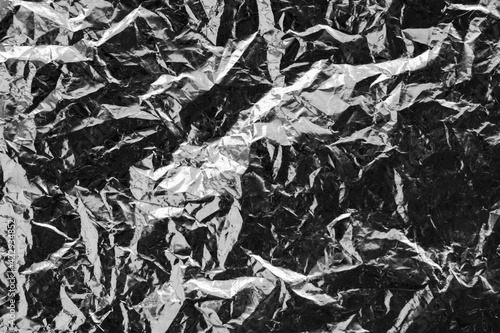 crinkle aluminium foil, dark silver foil 