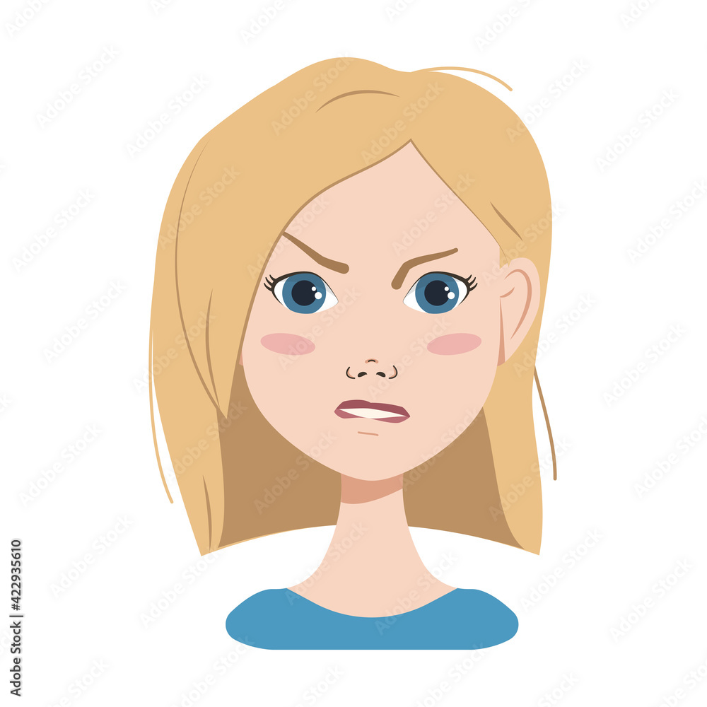 Avatar of a woman with blond hair, blue eyes and bob haircut Avatar of a woman with blond hair, blue eyes and bob haircut