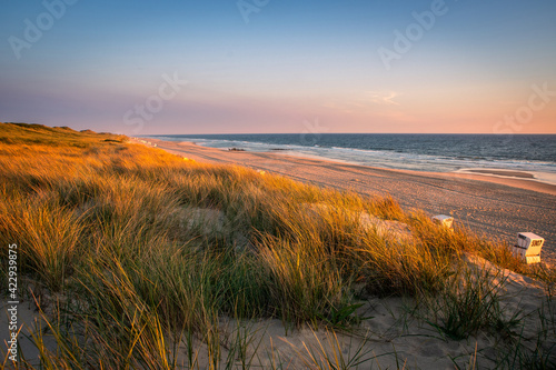 Obraz na płótnie Sunset Sylt