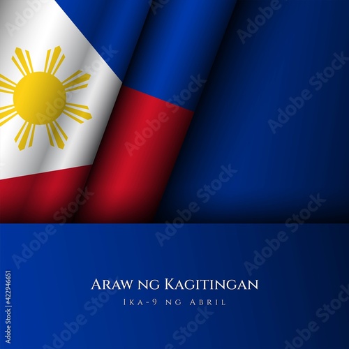 Day of Valor Background Design. Vector Illustration.