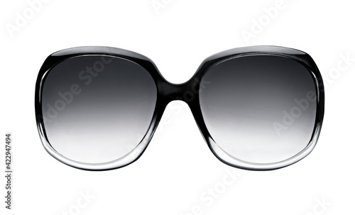 sunglasses isolated on white background, front view