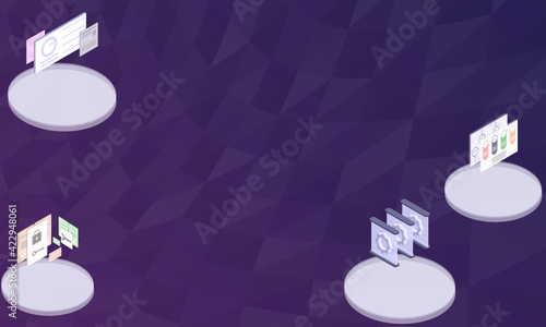 Abusive supervision concept on abstract design