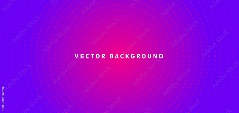Purple and pink background. Modern  abstract presentation background.  Halftone gradients, Vector illustration
