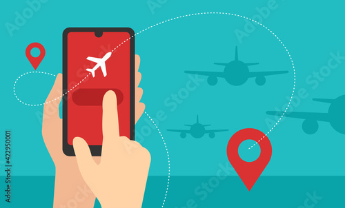 Airline booking online tickets service