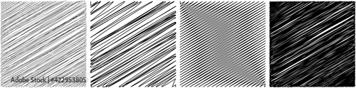 Square with sketchy, scribble, doodle effect texture