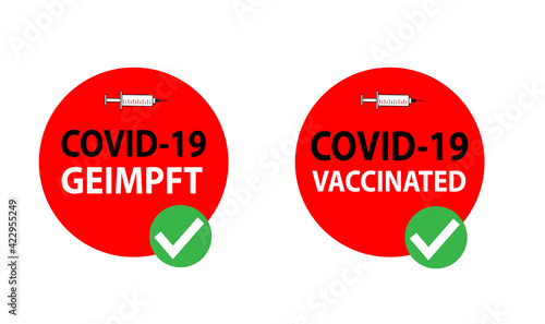 Covid-19 Geimpft