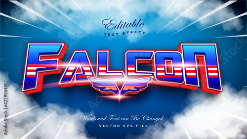 Falcon Text Effect
