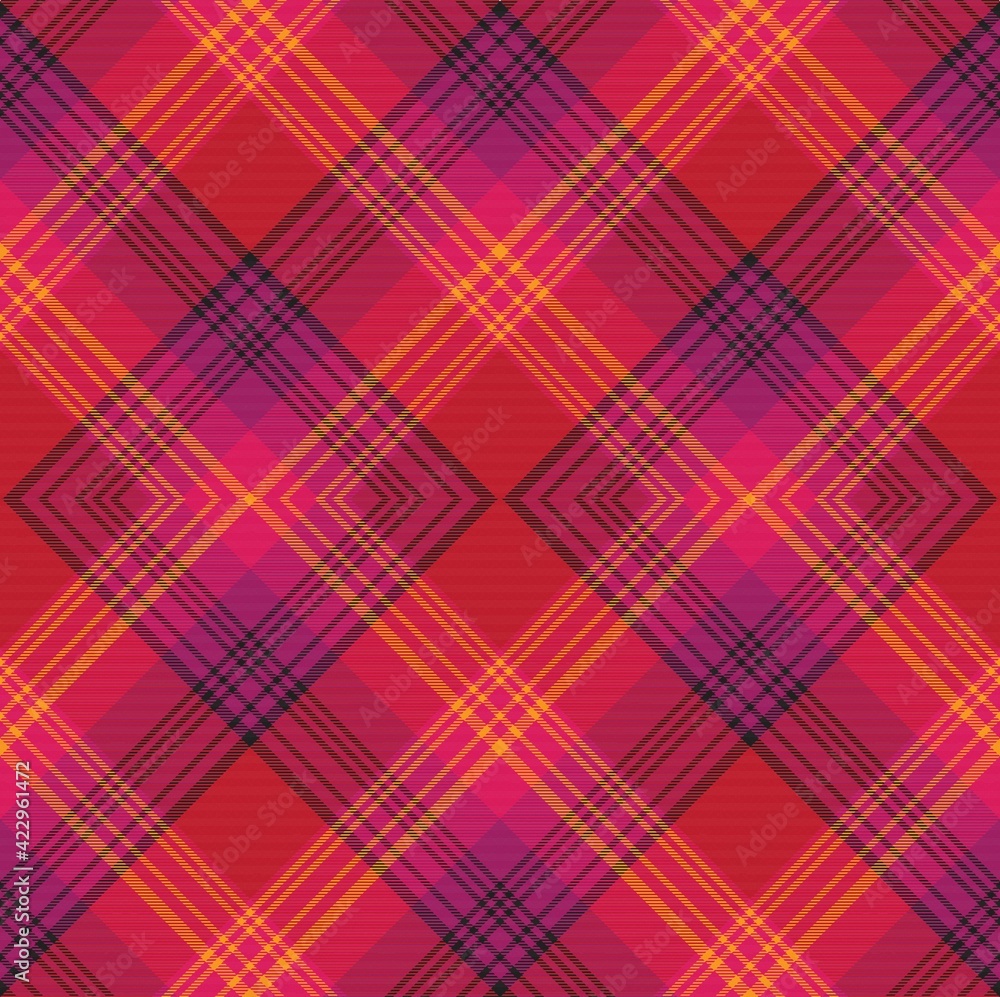 Purple Argyle Plaid Tartan textured Seamless Pattern Design Purple Argyle Plaid Tartan textured Seamless Pattern Design