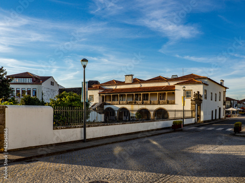 building housing the municipal library in Vila Nova de Cerveira, Portugal