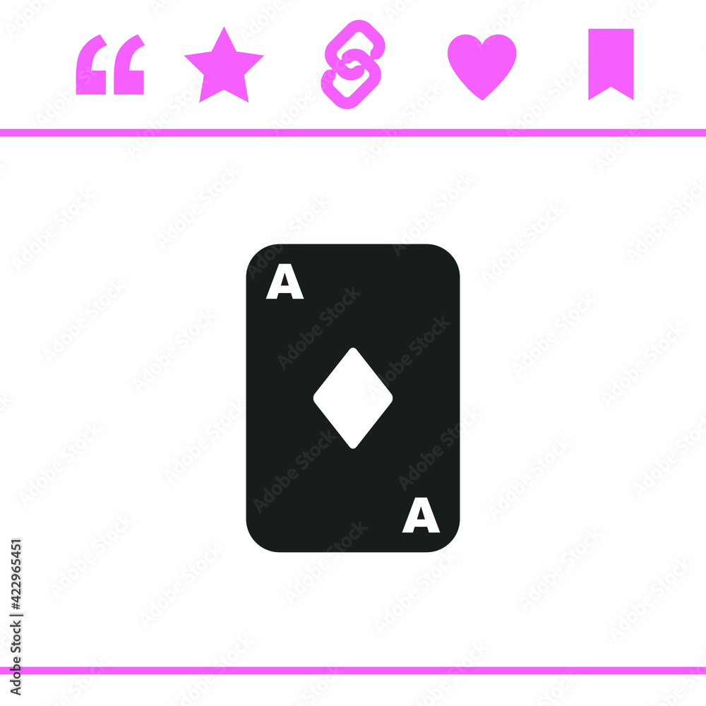 Simple black vector icon on white background Simple black vector icon on white background