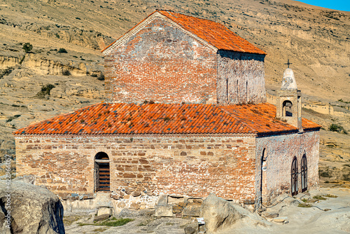 View from Uplistsulis Church (built 10th Century) over the Mtkvari Valley, Uplistsikhe, Central Georgia photo